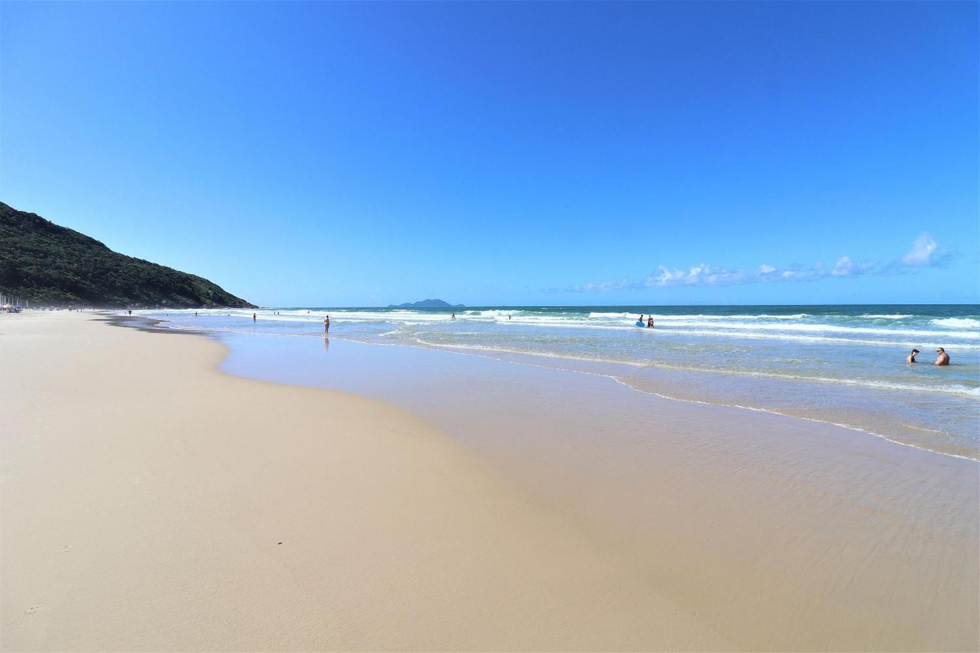 Maravilhoso Apto Com Vista Mar E Piscina-Hb03F Флорианополис Экстерьер фото